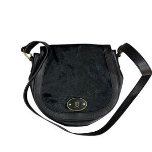 Fossil VRI Black Crossbody Bag
